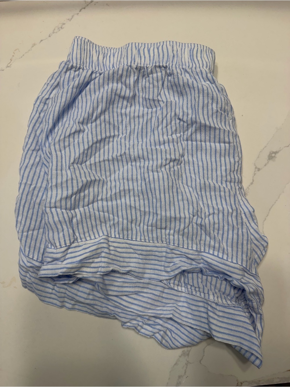 Eberjey Light Blue & White Striped Cotton Pajama Set - Picture 4 of 4
